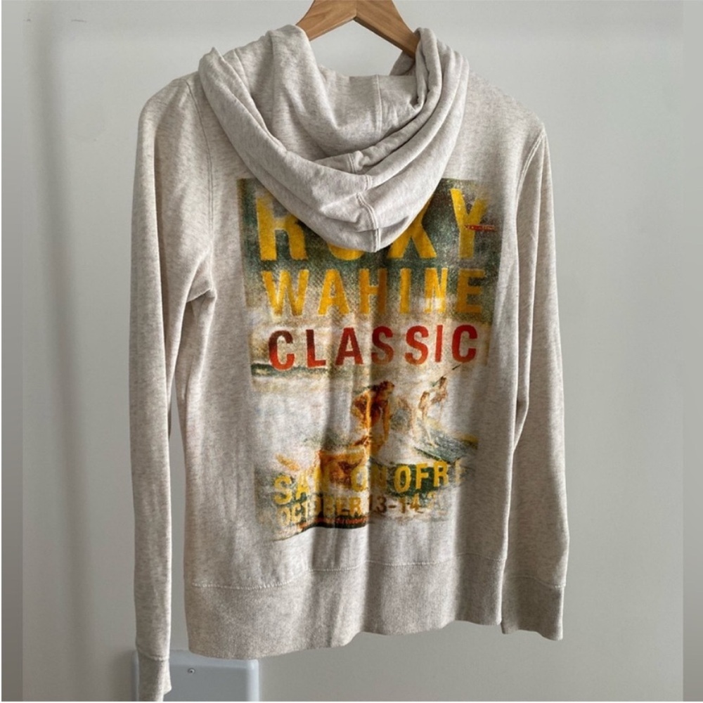 Roxy Graphic Zip-Up Hoodie